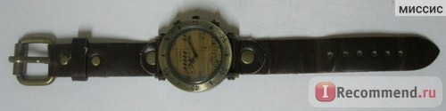 Наручные часы Tinydeal Стильные кварцевые с искусственным ременем для женщин WWM-175352 фото