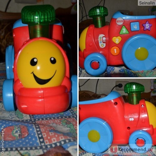 Fisher-Price Паровозик ученого щенка фото