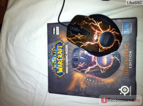 Компьютерная мышь SteelSeries World of Warcraft® MMO Mouse [Legendary] Edition фото