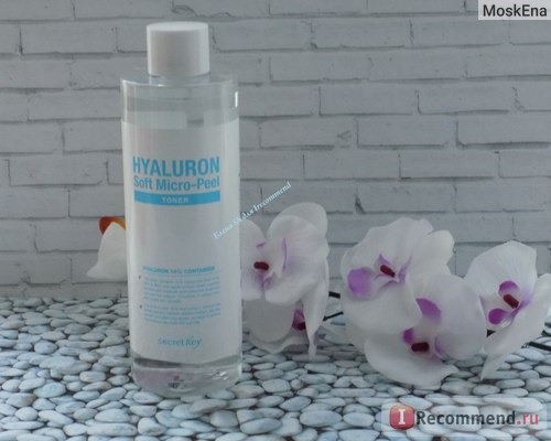 Hyaluron Soft Micro-Peel Toner, Secret Key