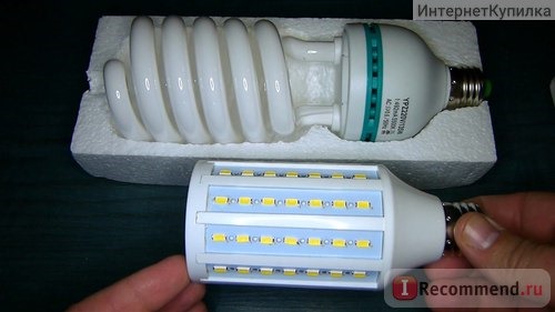 Лампы для фото-осветителей Aliexpress Лампа светодиодная для софт-бокса / E27 20W 5500K 185-245V LED Corn Light Photo Studio Bulb Photography Daylight Lamp фото