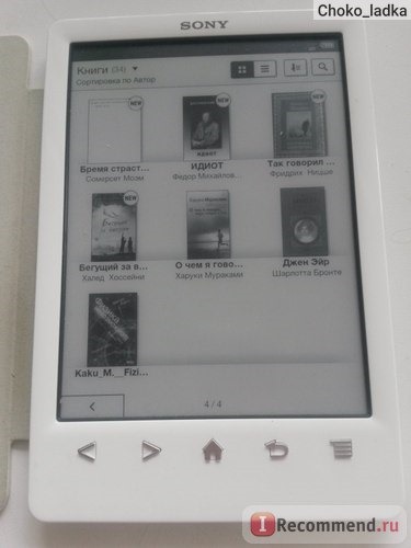 Электронная книга Sony PRS-T3 Reader фото