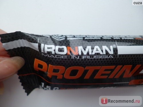 Спортивное питание Iron Man Protein bar + Collagen 