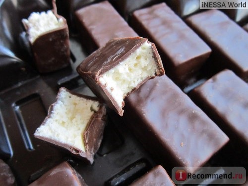 Шоколадные конфеты Любимов Птичье молоко фото