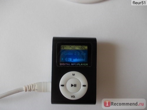 MP3-плеер Swees 4GB Clip Mp3 Player with LED Screen & FM Radio фото