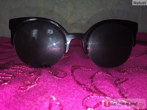 Солнцезащитные очки Aliexpress Retro style Round Circle Cat Eye sunglasses фото