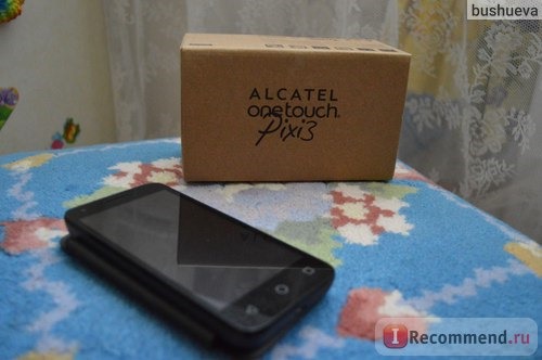 Мобильный телефон Alcatel ONE TOUCH PIXI 3 4.5 4027d фото