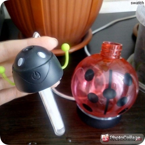 Увлажнитель воздуха Aliexpress Toloyo Small ladybug usb Humidifier incubator diffuser led Mini Air Humidifier Air Diffuser USB Portable Water Aroma Mist Maker фото