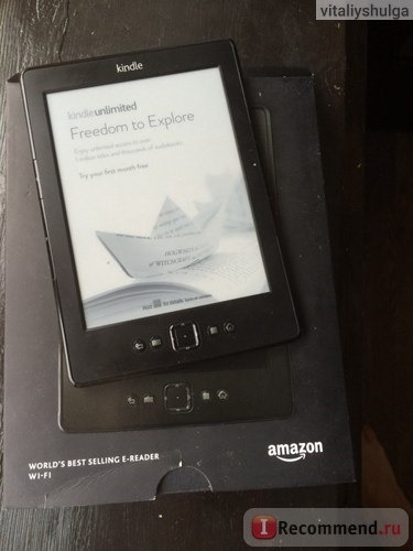 Электронная книга Amazon Kindle 5 Black with Special Offers фото