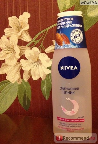 Тоник NIVEA aqua effect смягчающий для сухой и чувствительной кожи фото