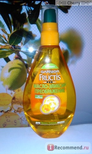Масло-эликсир для волос Fructis Преображение фото