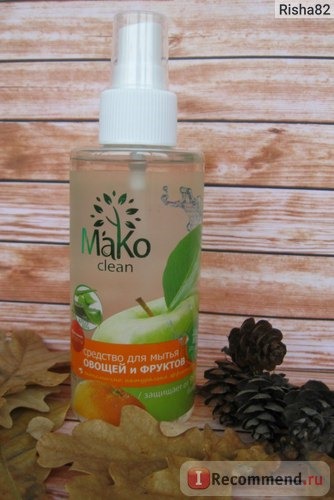 Спрей Mako Clean для мытья овощей и фруктов фото