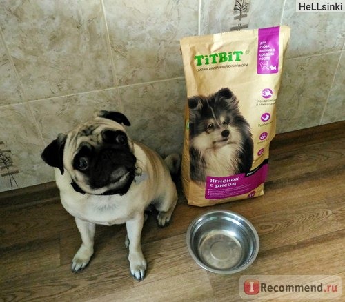 Корм для собак TiTBiT мелких и средних пород ягненок с рисом 3 кг фото