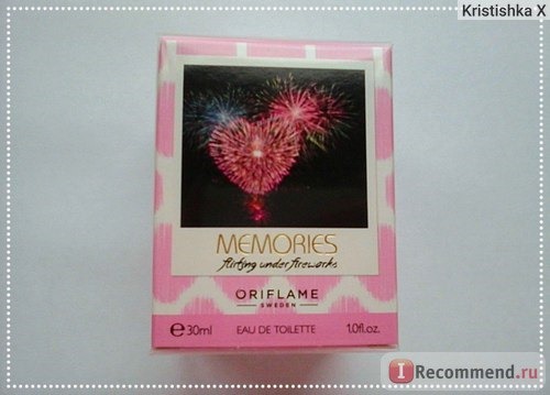 Oriflame Memories Flirting Under Fireworks фото