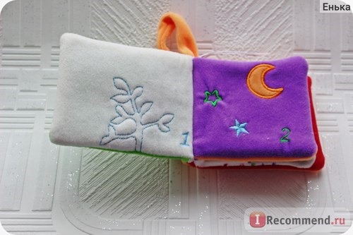 Aliexpress Мягкая развивающая книжка Infant Early Education Baby Rattle Toy Cloth Book Baby Toys Rabbit Owl Soft Animals Cloth Book BYC051 -- PT49 фото