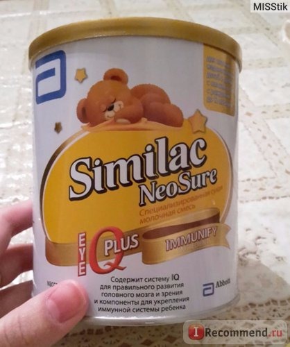 Детская молочная смесь Abbot Similac Neo Sure фото