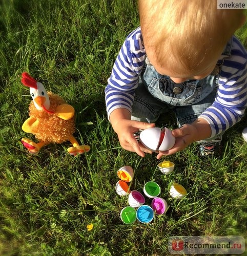 Игрушечные яйца Aliexpress NEW HOT Creative Smart Eggs toy for baby kids 6pcs/lot Puzzle Eggs Match Shapes Match Wise Smart Learning Kitchen Toy Wholesale фото