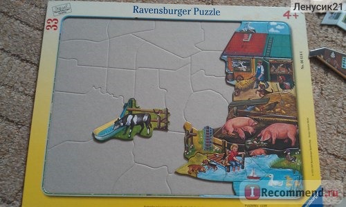 Пазлы Ravensburger Puzzle фото