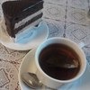 торт Прага и чай