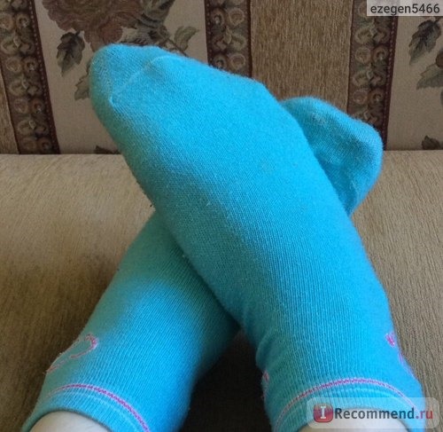 Мои голубые носочки))