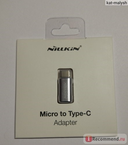 Переходник Nillkin Micro to Type-C фото