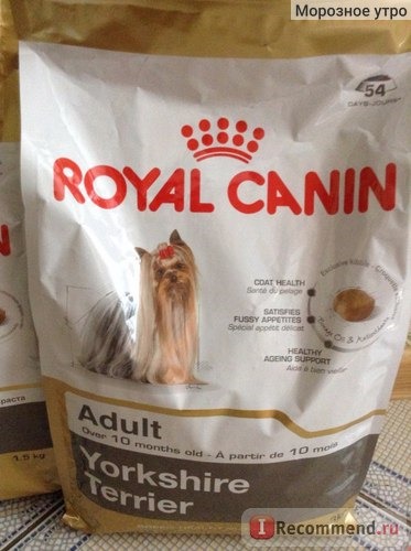 Корм для собак Royal Canin Adult Йоркширский терьер от 10 месяцев фото