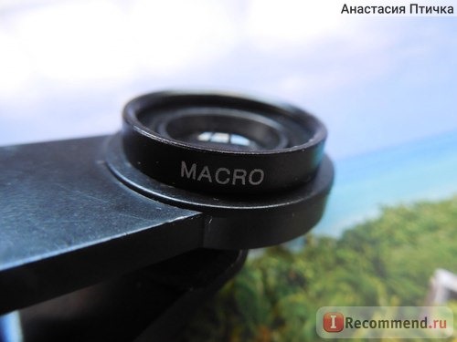 Объектив Aliexpress 3 In 1 Universal Clip Mobile Phone Lens Fish Eye + Macro + Wide Angle фото