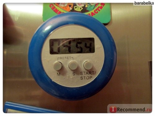 Таймер Aliexpress Blue Digital Kitchen Count Down Up LCD Timer Alarm New Free Shipping фото