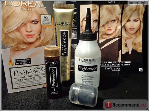 Краска для волос L'Oreal Preference les Blondissimes фото