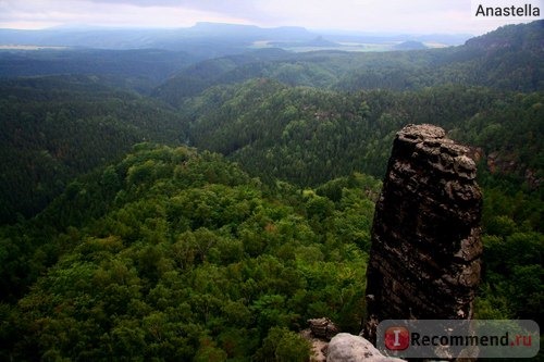 Национальный парк Чешская Швейцария. 