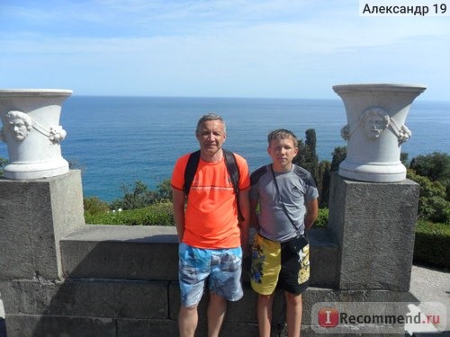 Воронцовский дворец в Алупке. Крым фото