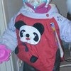 Комплект AliExpress куртка+штаны Baby winter suit+pant panda clothing set kids фото