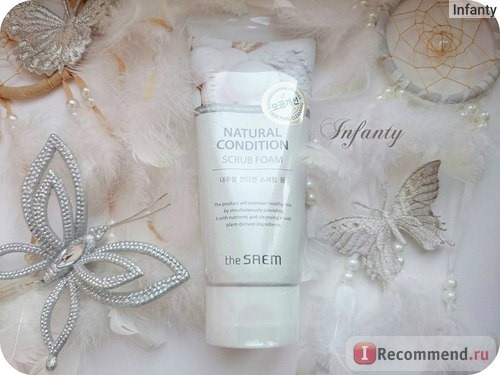 Скраб для лица THE SAEM Natural Condition Scrub Foam фото