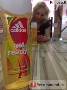 Гель для душа Adidas Питательный Get Ready! фото