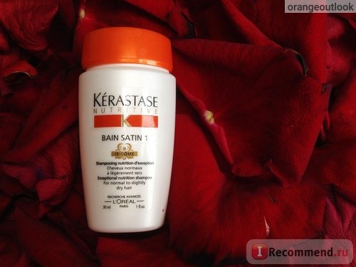 Шампунь Kerastase NUTRITIVE BAIN SATIN 1 Exceptional Nutrition Shampoo for Normal to Slightly Dry Hair фото