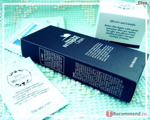 Крем для лица Skin Watchers Green Snail Intensive Cream фото