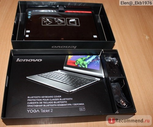 Планшет Lenovo YOGA Tablet 2-1051L фото