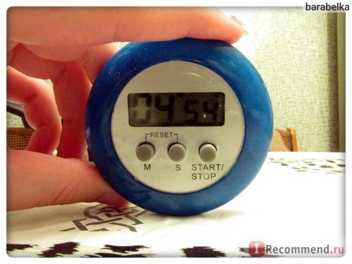 Таймер Aliexpress Blue Digital Kitchen Count Down Up LCD Timer Alarm New Free Shipping фото