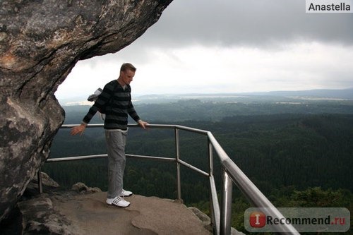 Национальный парк Чешская Швейцария. 