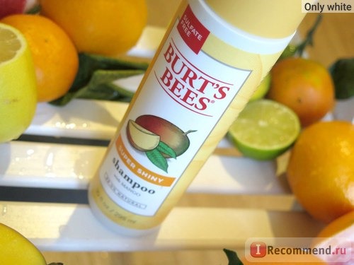 Шампунь Burt's Bees Super Shiny Shampoo, with Mango фото