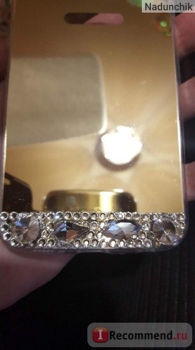 Чехол для мобильного телефона Aliexpress Bling Diamond Crystal Mirror TPU Soft Gel Phone Case For Samsung Galaxy S 6/6 Edge фото