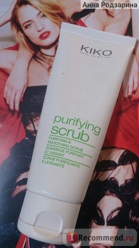 Скраб для лица Kiko Kiko Purifying scrub фото