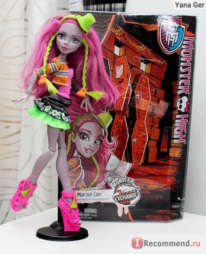 MONSTER HIGH Marisol Coxi Monster Exchange Марисоль Кокси Школьный Обмен фото