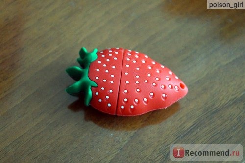 USB флеш-накопитель Aliexpress Cute Cartoon Strawberry USB Flash Drive Pen Drive 4GB 8GB 16GB 32GB 64GB Pendrive Flash U Stick USB 2.0 Memory Stick фото