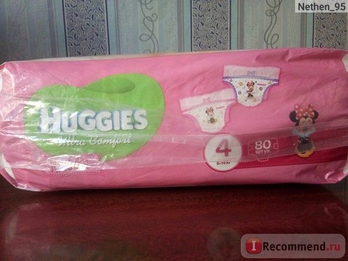 Подгузники Huggies Ultra Comfort Для девочек фото