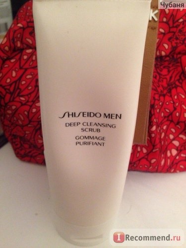 Скраб для лица Shiseido Men Deep Cleansing Scrub фото