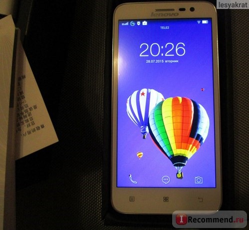 Lenovo A806 внешний вид