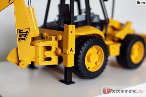 Bruder Спецтехника Bruder Экскаватор погрузчик колёсный JCB 4CX 02-428 фото