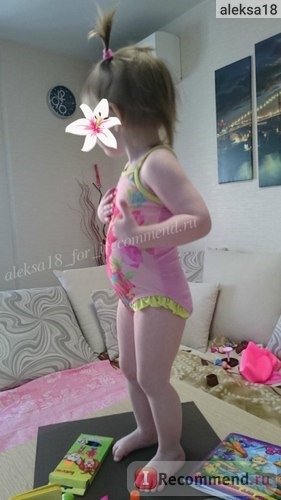 Купальник AliExpress 2014 new item girl one piece swimwear cute design kids strawberrry shortcake girl bikini фото