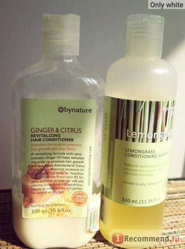 Шампунь Bynature Lemongrass conditioning shampoo фото